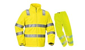 Tenue de protection de couleur jaune